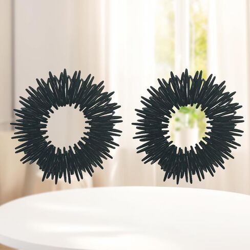 10 Pack Rings - Stainless Steel Fidget Toys for Stress Relief, Anxiety, Focus & Finger Massage in Saudi Arabia