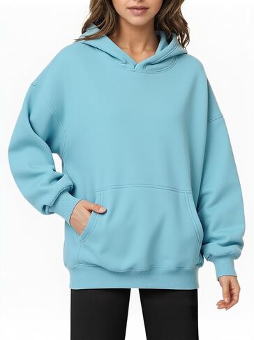 النساء هوديس بلوزات سويترات كبيرة الحجم الصواف الصولة pullover طويلة الأكمام طاقم الطاقم in Saudi Arabia