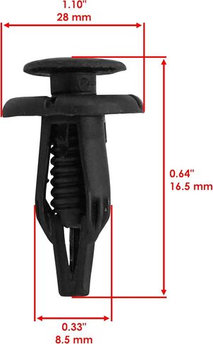 مقاطع برشام كالتريك متوافقة مع Yamaha YXZ1000R 2017-20 / YXZ100R SS 2018 / Viking 700 YXM700 2014-2021 90269-07805-00 x50 in Saudi Arabia