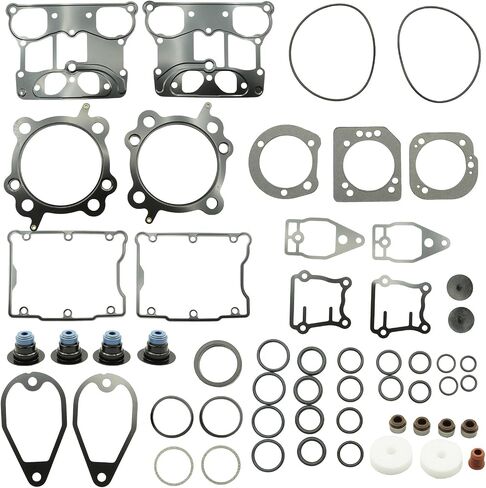 1 Set of Top End Gasket Kit, Replacement for Harley 1550 Twin Cam 95CI Big Bore 1999-2006 in Saudi Arabia