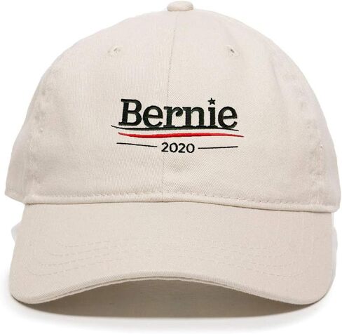 DSGN By DNA Bernie Sanders 2020 Dad Baseball Cap Embroidered Cotton Adjustable Dad Hat in Saudi Arabia