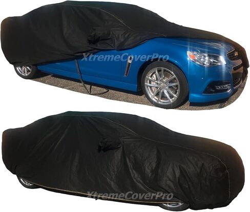 غطاء سيارة يناسب 2014 2015 2016 2017 تشيفي SS سبورت سيدان XTREMECOVERPRO Diamond Series أسود in Kuwait