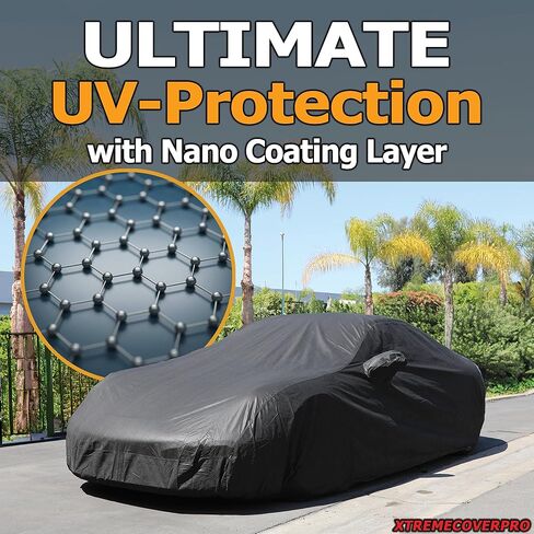 غطاء سيارة يناسب 2014 2015 2016 2017 تشيفي SS سبورت سيدان XTREMECOVERPRO Diamond Series أسود in Kuwait