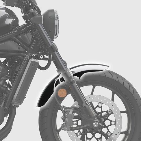 TCMT Black Front Fender Fit For Honda Rebel 300 CMX300 2017-2024 500 CMX500 2017-2025 2021 2022 in Saudi Arabia