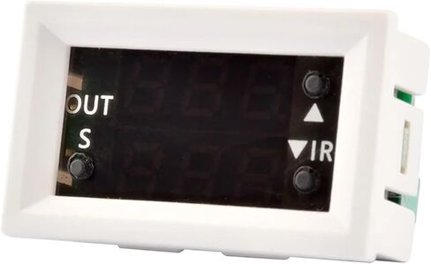 T2401 12V Delay Double Display Digital Time Relay Module Digital Time Delay Relay LED Display Cycle Timer Control Switch Module(Black) in Saudi Arabia