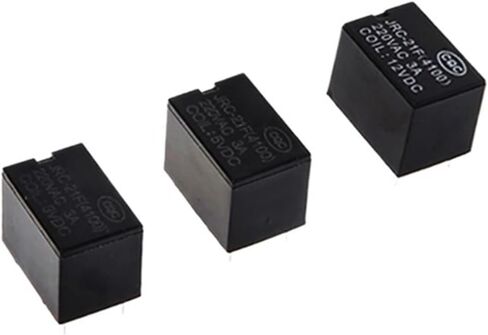 10pcs JRC-21F Miniature PCB Relay 4100 DC 3V 5V 12V Mini Power Relay 6Pin PCB Mount Circuit Board Relays 3VDC 5VDC 12VDC(12V) in Saudi Arabia