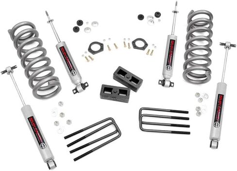 Rough Country 2" Lift Kit for 1988-1998 Chevy/GMC C/K1500 Truck/SUV 2WD - 230N3 in Saudi Arabia