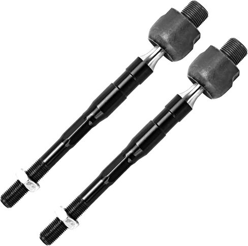 Detroit Axle - Front Sway Bars Tie Rods for 2013-2018 Hyundai Santa Fe, 2013-2019 Santa Fe XL, 4 Inner & Outer Tie Rods, 2 Sway Bar Links, 2014 2015 2016 2017 Replacement in Saudi Arabia