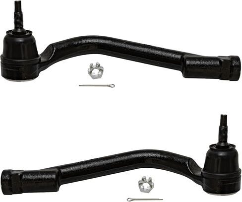 Detroit Axle - Front Sway Bars Tie Rods for 2013-2018 Hyundai Santa Fe, 2013-2019 Santa Fe XL, 4 Inner & Outer Tie Rods, 2 Sway Bar Links, 2014 2015 2016 2017 Replacement in Saudi Arabia