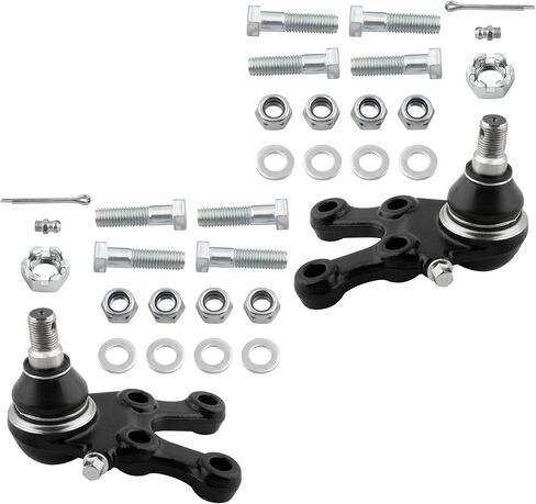 BOXI (Set of 6) Front Inner Outer Tie Rod + Lower Ball Joints Fit for Mitsubishi Montero 1992 1993 1994 1995 1996 1997 1998 1999 2000/Montero Sport 1997-2001 2002 2003 2004 | K9754 K9755 ES3386 ES3387 in Saudi Arabia