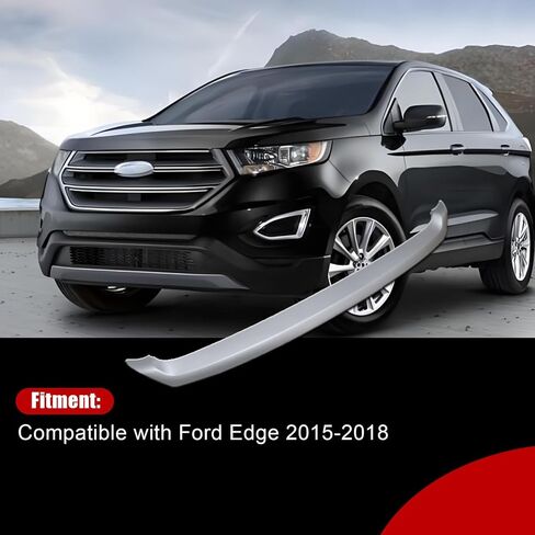 FZJDSD Chrome Front Lower Bumper Grille Valance Panel FT4Z8419APTM Compatible with Ford Edge 2015-2018 in Saudi Arabia