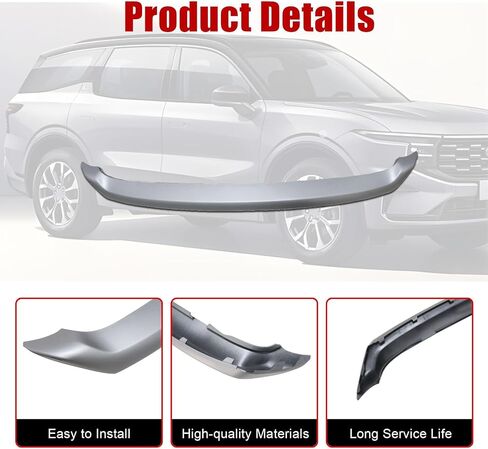 FZJDSD Chrome Front Lower Bumper Grille Valance Panel FT4Z8419APTM Compatible with Ford Edge 2015-2018 in Saudi Arabia