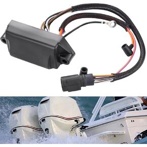 113-2285 Power Pack Fits for Johnson Evinrude Outboard 2 Cylinder 4-60 HP Engines Models 1985-2001,Power Pack Replace Sierra 18-5763 18-5765 396141 586697 586800 583167 1132285