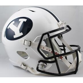 NCAA BYU Cougars Full Size Speed Replica Helmet, Blue, Medium