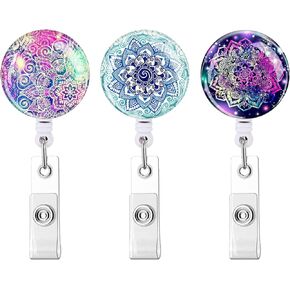 Retractable Badge Holder Nurse Badge Reels with Clip Name Card Holders for Office Worker Doctor Nurse in Saudi Arabia