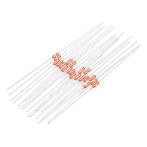 uxcell 20PCS NTC Thermistors Resistors MF58 3950B 100K Ohm Glass Sealed Temperature Sensors