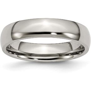 Sonia Jewels Titanium 5mm Polished Wedding Band