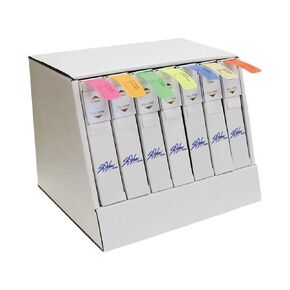 CHNGSET IV Label Change Set with Dispenser Paper, Permanent, 2 7/8" x 7/8" Size, Assorted Colors, Pack of 7000