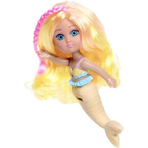 ADORA Mermaid Magic Dolls with Color-Changing Tail, Ultra-Plush Toy Doll Made with Premium and Machine Washable Materials, Birthday Gift for Ages 1+ - Aqua
