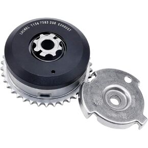 Intake Engine Camshaft Adjuster Timing Gear VVT Sprocket 11367583207 Compatible with BMW 2007-2013 3.0L 328i 330i 335i 525i 528i 640i 740i X3 X5 11317545959