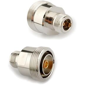 RF coaxial Coax Adapter N Female to 7/16 DIN Female Connector