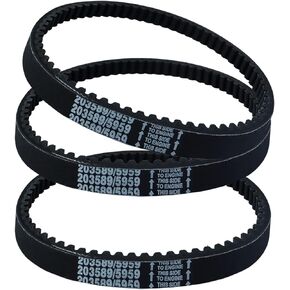 Drive Belts Compatible with 30 Series Torque Converter Go Kart Parts - Replace Manco 5959 / Comet 203589 / Murray 12-8487 Belt 3 Pack