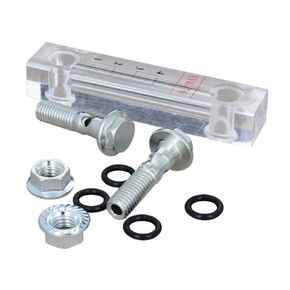 Othmro 1Pcs XYW-76 Flowmeter Acrylic Plexiglass Level Gauge Oil Level Gauge, Water Level Gauge, Liquid Level Gauge Flowmeters for Machinery Power Metallurgy Shipping Construction
