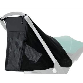 Snap-on Baby Stroller Sun Shade Compatible with Doona, Breathable 360° Full Coverage Sun Protection Canopy, Functional Anti-UV Stroller Blackout Cover Shield Sun Cover Shade fit Doona