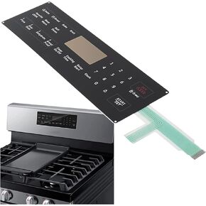 DG34-00027B Membrane Switch Touchpad Replacement for DG34-00027A PS11735749 AP5986689, Fits Samsung Rang Sove Oven