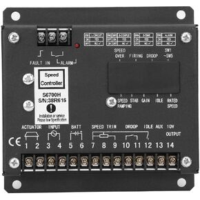 S6700H Speed Controller Electronic Generator Control Panel Parts for Cummins Generator .
