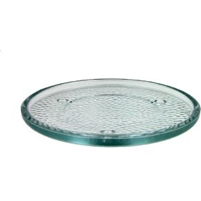 Glass Candle Holder Clear 6 in. Beautiful Candle Trivet