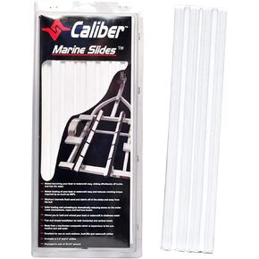 Caliber Marine Trailer Bunk Slides 23011, 3 x 15 inch, 10-Pack, White