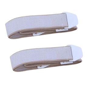 Adjustable Lightweight Ostomy Belt adjusts up to 40 Inches, Waterproof Reusable Ostomy Waistband Strap and Buckle to Support Ostomy bags - 2 Pack