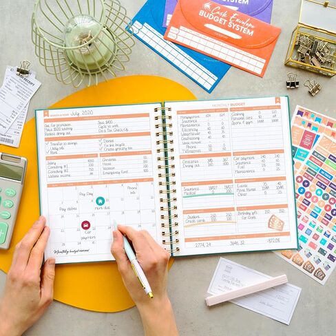 Clever Fox Budget Planner – Coiled Finance Book, Monthly Financial Journal, Budgeting Organizer & Expense Tracker Notebook, 8.5x9.5″ (Rose Gold) in Saudi Arabia