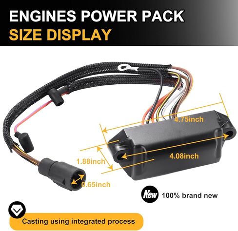 113-2285 Power Pack Fits for Johnson Evinrude Outboard 2 Cylinder 4-60 HP Engines Models 1985-2001,Power Pack Replace Sierra 18-5763 18-5765 396141 586697 586800 583167 1132285 in Saudi Arabia