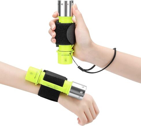 كشاف غوص سكوبا 150000 لومن LED شعلة غوص فائقة السطوع 3 أوضاع IPX8 مقاومة للماء والغطس تحت الماء ضوء فلاش قابل لإعادة الشحن للغوص والرياضات تحت الماء in Kuwait