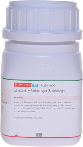 هايميديا ​​M298-100G ماكونكي سوربيتول أجار، 100 جرام in Kuwait
