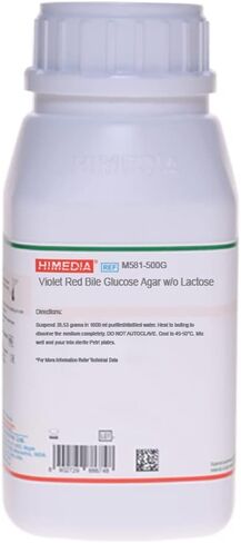 هاي ميديا ​​M581-500G أجار الجلوكوز الصفراوي الأحمر البنفسجي بدون اللاكتوز، 500 جم in Saudi Arabia