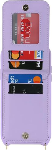 iPhone 14 Plus Wallet case for Women, iPhone 14 Plus Phone Case with Card Holder Strap Credit Card Slots Crossbody with Kickstand Zipper Case for iPhone14Plus - White Leopard in Saudi Arabia