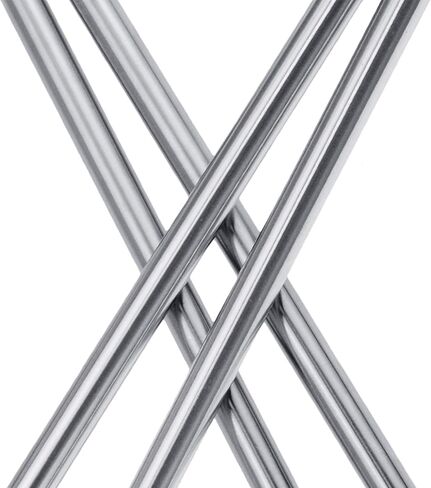 قضبان الحركة الخطية، قطعتان 12 مم × 350 مم (0.472 × 13.78 بوصة) علبة دليل عمود خطي من الكروم المقوى للطابعة ثلاثية الأبعاد، DIY، التسامح المتري G6 باستخدام الحاسب الآلي in Kuwait