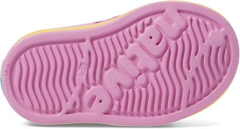 Native Shoes Kids Jefferson (Toddler/Little Kid) - EVA Upper and Lining - Perforations for Temperature Control Chillberry Pink/Pineapple Yellow 6 Toddler M in Saudi Arabia