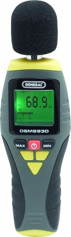 جنرال تولز DSM8930 مقياس مستوى الصوت الرقمي، 100 هرتز إلى 8.3 كيلو هرتز in Kuwait