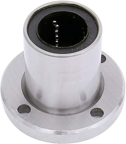 FKG LMF20UU Round Flange Linear Motion Bushing Ball Bearing 20X32X42mm, Set of 2 in Saudi Arabia