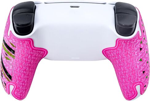 Controller Grips, Anti-Skid, Multi-Texture, Sweat Absorption, Pre-Cut Grips Tape, Compatible with PS5 DualSense and PlayStation Portal (Pink,Black,Green) in Saudi Arabia