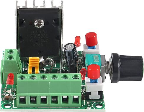 2 حزمة تيار مستمر 5-12 فولت/15-160 فولت محرك متدرج، PWM قابل للتعديل محرك متدرج وحدة تحكم مولد إشارة سرعة منظم للتحكم في المحرك in Kuwait
