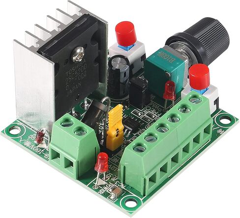 2 حزمة تيار مستمر 5-12 فولت/15-160 فولت محرك متدرج، PWM قابل للتعديل محرك متدرج وحدة تحكم مولد إشارة سرعة منظم للتحكم في المحرك in Kuwait