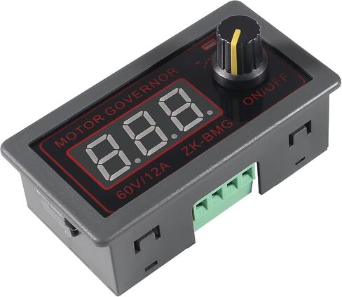 Motor Speed Controller, PWM DC 12V 24V 60V 500W Adjustable Speed Regulator with Stepless Variable Rotary Switch PWM Signal Generator Driver Module (1PACK) in Saudi Arabia