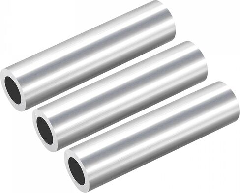 uxcell 6063 Aluminum Round Tube 20mm OD 10mm Inner Dia 100mm Length Pipe Tubing 3 Pcs in Saudi Arabia