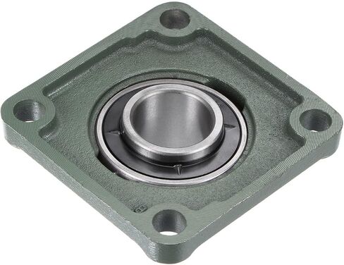 uxcell UCF210 Flange Block Bearings 50mm Bore Cast Iron Bearing Unit Set Screw Lock in Saudi Arabia