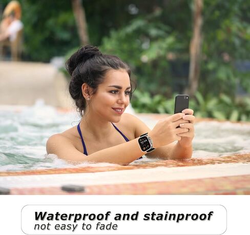 سوار رياضي من النايلون من Alessia Cara مع حافظة متوافقة مع سوار ساعة Apple مقاس 49 مم 45 مم 44 مم 42 مم، حافظة واقية مع حزام حلقة رياضي من النايلون لسلسلة iwatch 9/8/7/6/5/4/SE للرجال (أسود) in Kuwait